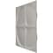 Ekena Millwork 19 5/8in. W x 19 5/8in. H Franklin EnduraWall Decorative 3D Wall Panel Covers 2.67 Sq. Ft. WP20X20FRAMB - alternate 6